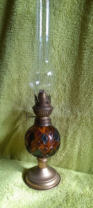 lampa naftowa kolorowa