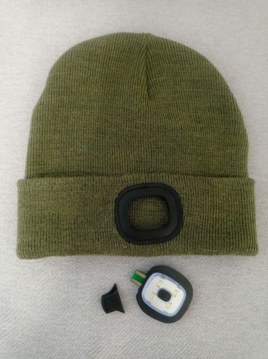 Шапка grey з led-підсвіткою