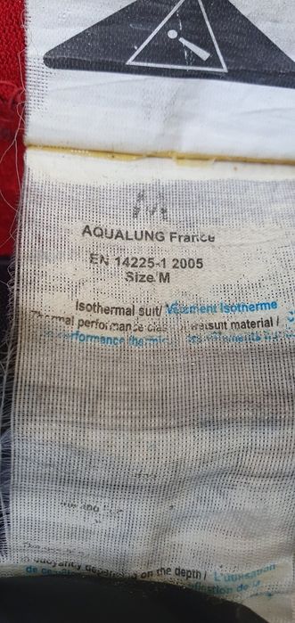 Fato de mergulho semi-seco Aqua