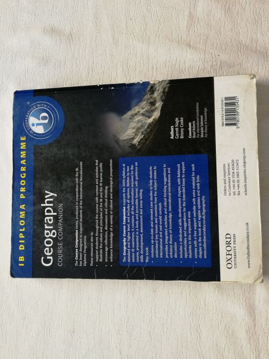 Geography IB Diploma Programme Oxford