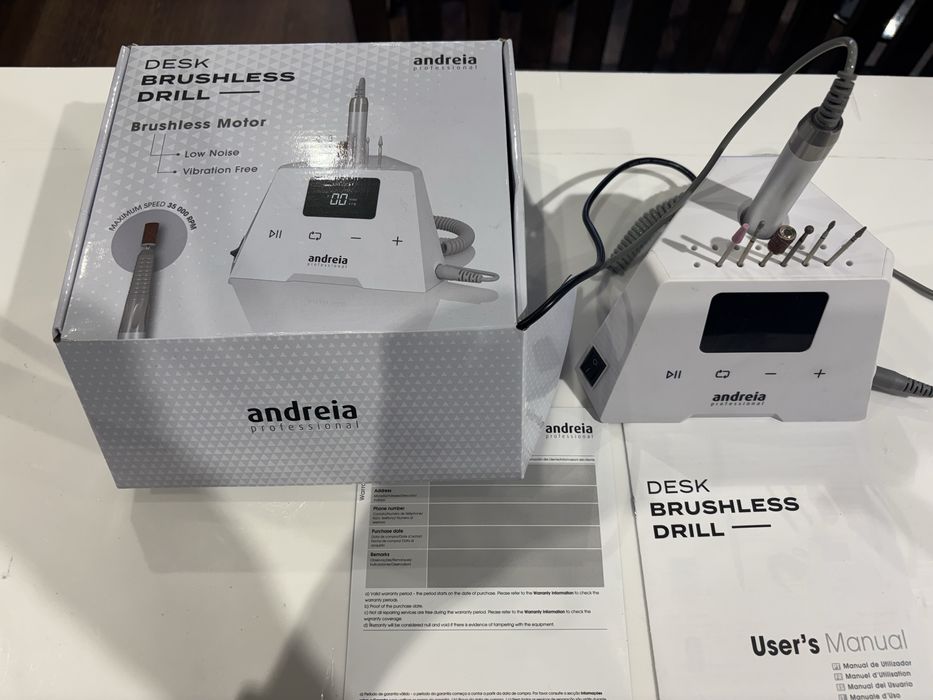 Broca Andreia Profissional Nova na caixa