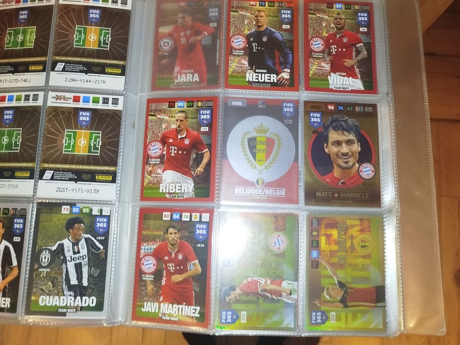 Karty piłkarskie panini 360