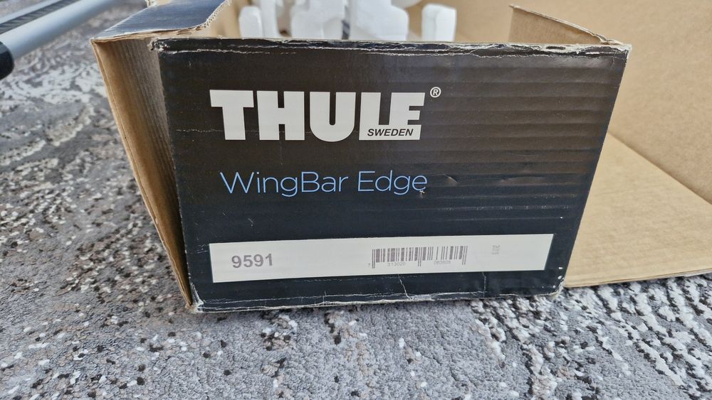 Bagażnik  Thule Wingbar Edge 9591 do Opel Astra J combi Zafira-doskonały stan