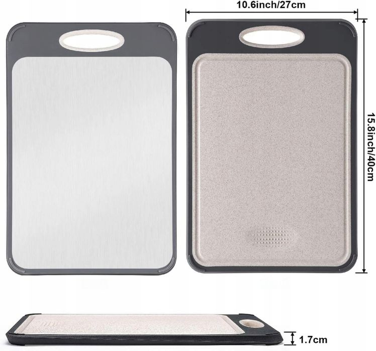 Deska do krojenia stał nierdzewna