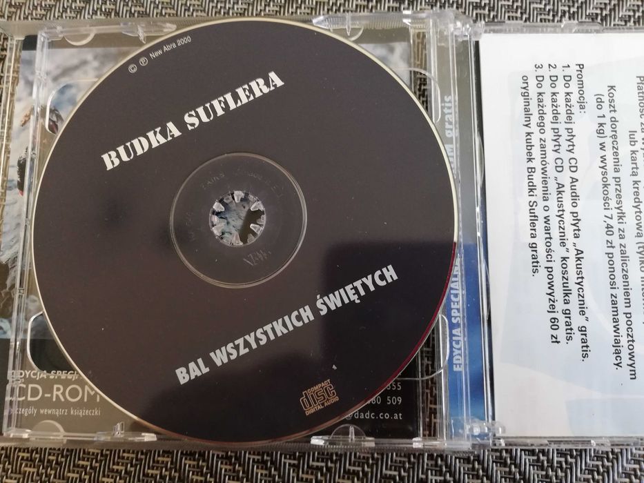 Budka Suflera - Bal wszystkich świętych - audio CD - 2000 rok