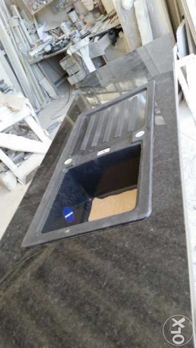 Bancada de cozinha em granito angola