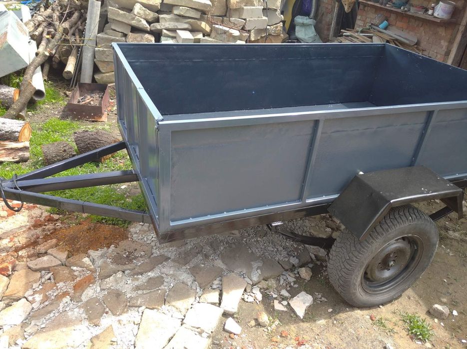 Прицеп на рейсорах