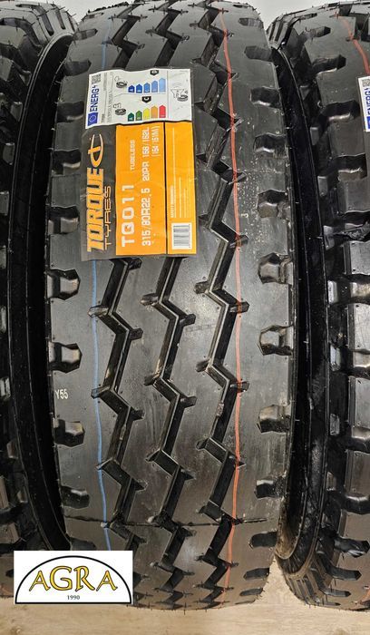 315/80R22.5 [860netto] TORQUE  AGATE  przód prowadząca budowlana nowa