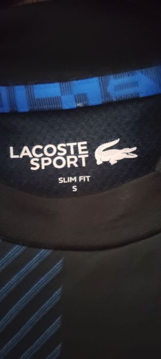 T-shirt sportowy męski Lacoste