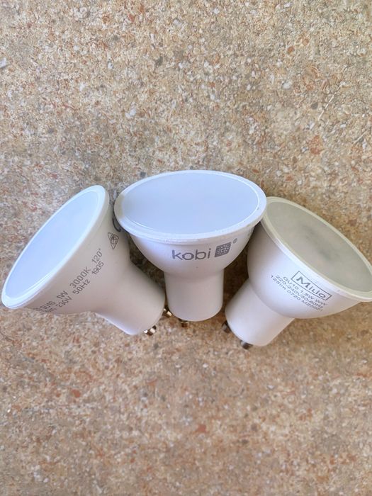 Żarówki LED 1,5W, GU10, komplet