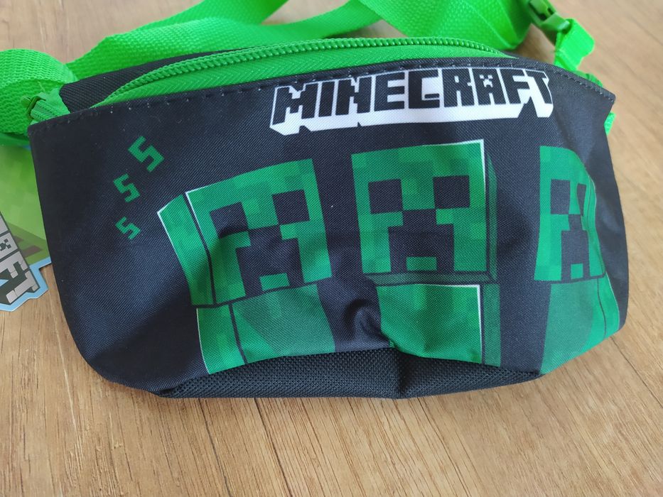 NOWA Saszetka, nerka MINECRAFT z metką