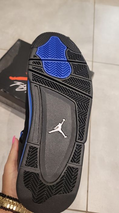 Air jordan 4 blue thunder