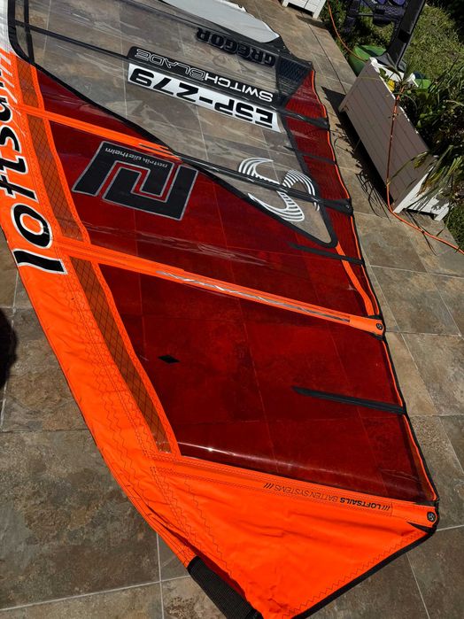 Vela 5.8 LoftSails SwitchBlade Windsurf Slalom