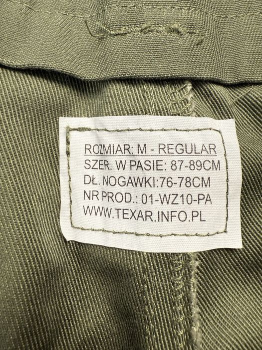 Тактичні штани Texar WZ10 олива, чоловічі M Regular карго cargo