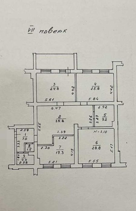 Многокомнатная квартира по адресу Куликово поле пл. (площадь 163 м²) - Atlanta.ua - фото 3