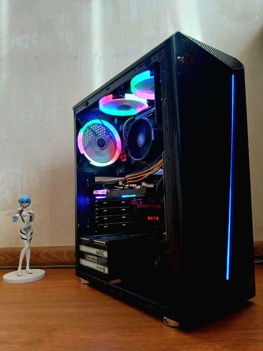 Готовий ігровий ПК: Ryzen 5 2600 / GTX 1660 / 16GB RAM / SSD + HDD