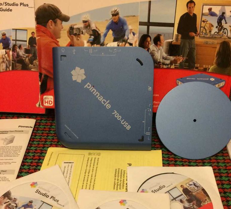 Pinnacle Studio Plus 700-USB (Германия) полный комплект в упаковке