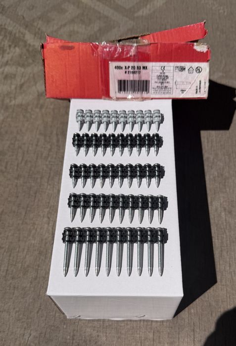 Цвяхи для використання з  HILTI BX 3