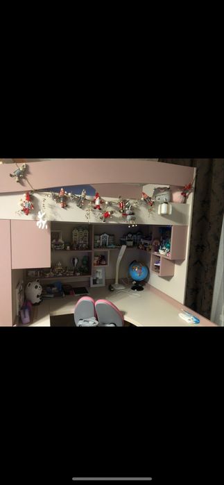 Дитячий стінка-кровать