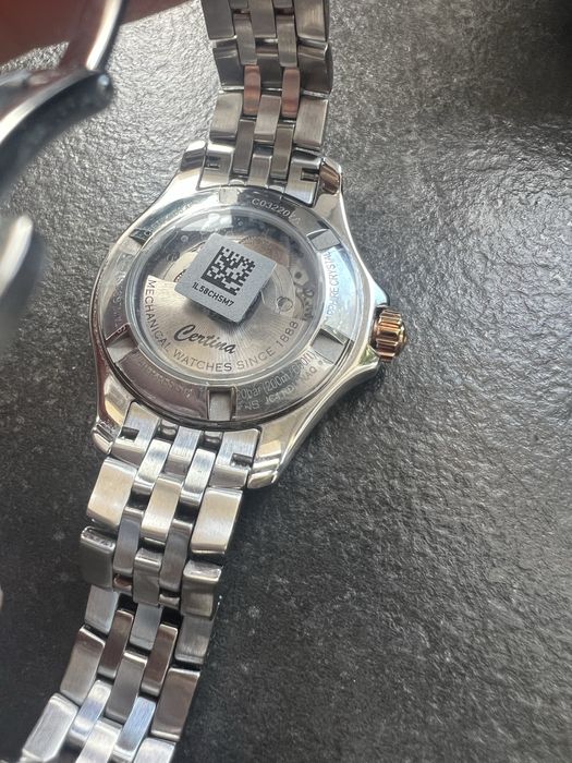 zegarek damski różowe złoto Certina DS Action Lady Powermatic 80