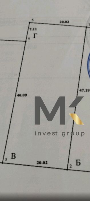 Земельна ділянка біля озера