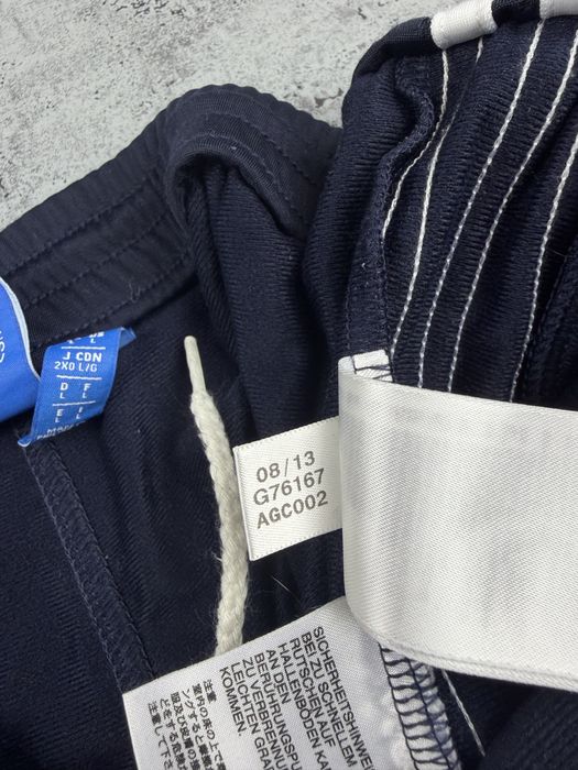 Dresy adidas granatowe rozmiar L szerokie piekne