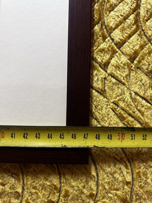 Quadro original em aquarela – Fachada com varandas e plantas