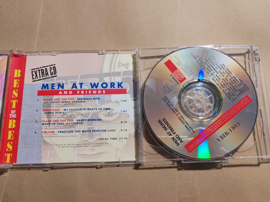 Best Of The Best - Men At Work And Friends music CD