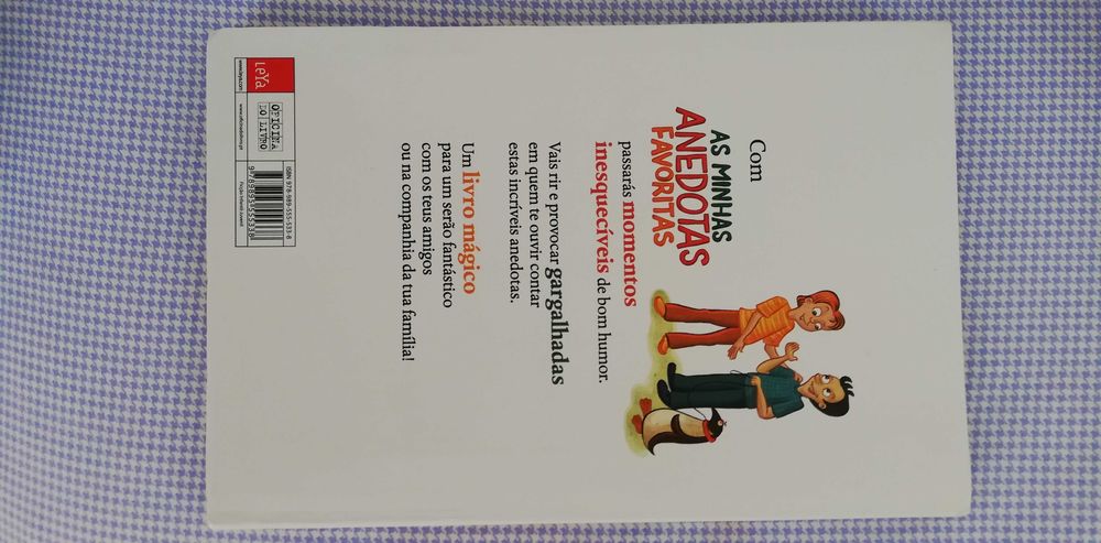 Livro "As minhas anedotas favoritas"