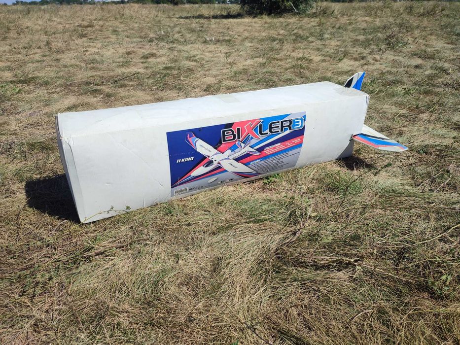 FPV планер Bixler 3, настроен и облетан