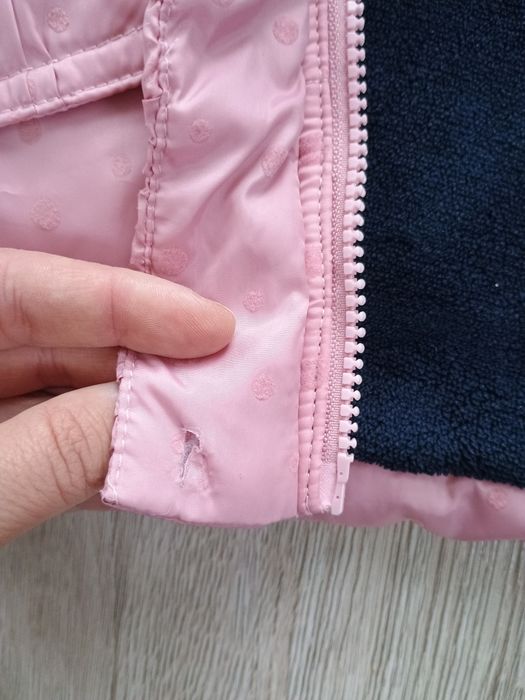 Kurtka zimowa dla dziewczynki rozmiar 74