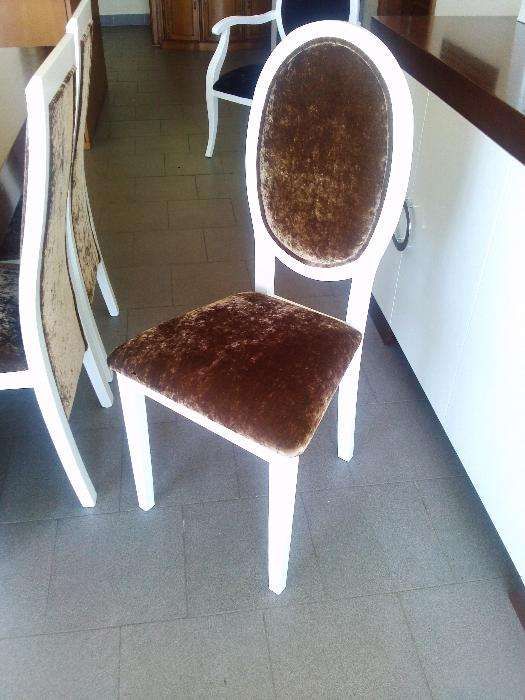 Sala de Jantar - Nogueira + Branco Mate (Art. Novo)