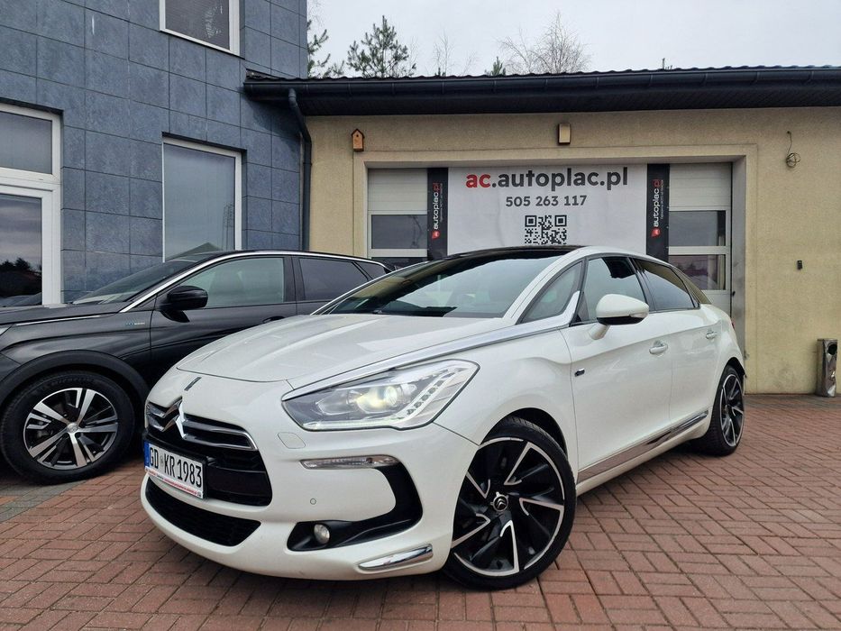 Citroën DS5 2.0 HDI SportChip 4x4Hybrid Automat Skóry Masaże Panorama Kamera Xenon