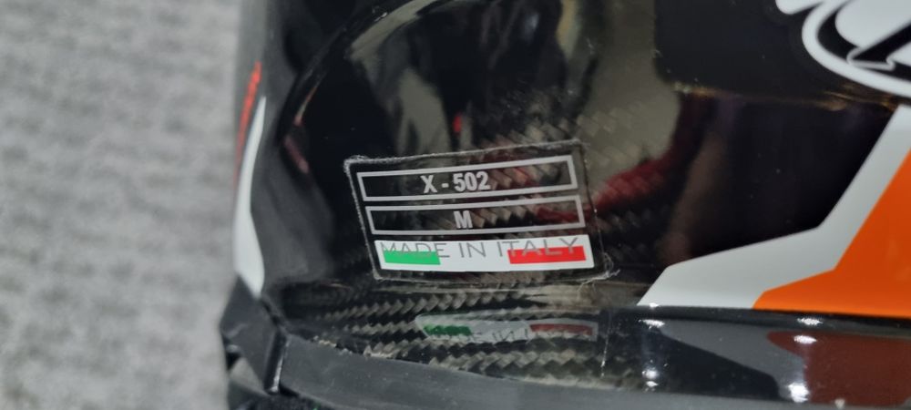 Capacete Nolan Touratech X-lite Aventuro em Carbono