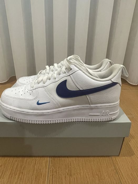 Air force 1 com logo azul