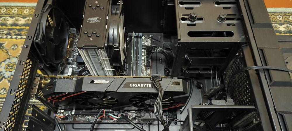 ПК Ryzen 2600, GTX 1070, 8gb RAM Торг