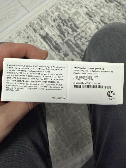 Airpods 3(MME73AM/A) Mage Safe