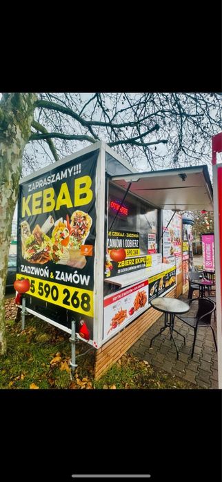 Przyczepa gastronomiczna, food truck, kebab