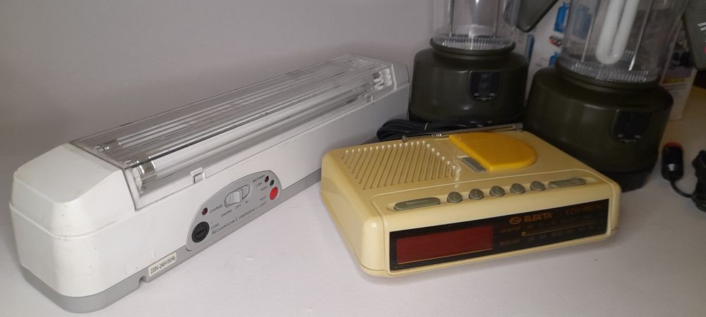 Радио фонарь лампа.