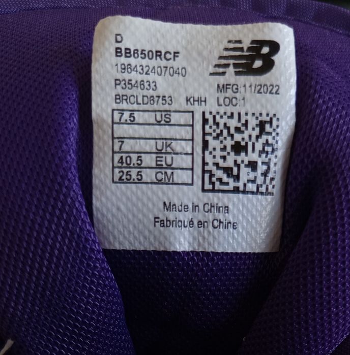 Ténis basquetebol New Balance 650 originais