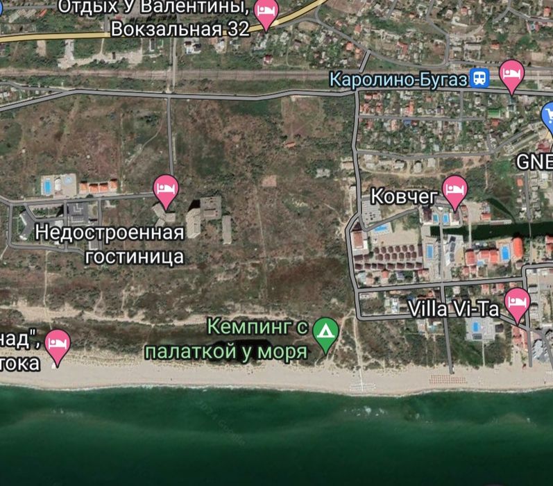 Участок Каролино Бугаз  ! От Собственника!