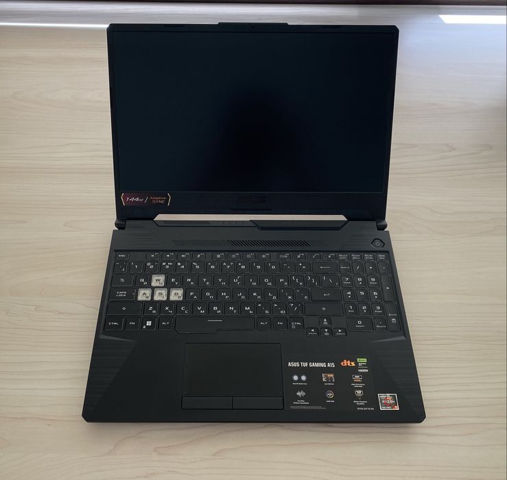 ASUS TUF Gaming A15 Ryzen 5 7535HS RTX3050 16GB DDR5 SSD 1TB 144Hz