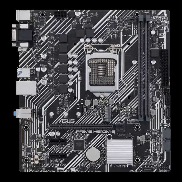 Kit PC Gamer - Processador i7 10700 + Prime H510M + Fonte Corsair 650W
