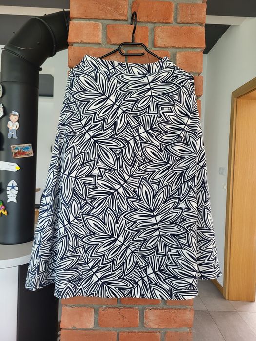 Nowa spódnic 3/4. Wiskoza, len