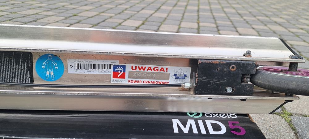 *** Hulajnoga Oxelo Mid 5 karton, oznaczona ***