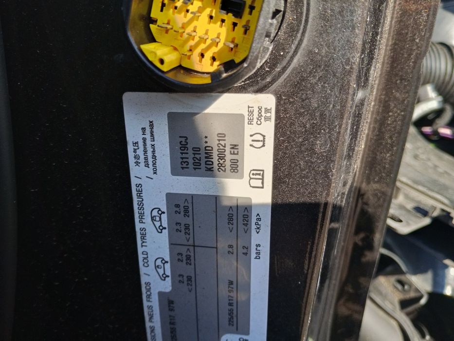 Drzwi lewy przód citroen C5 x7 III KDMD