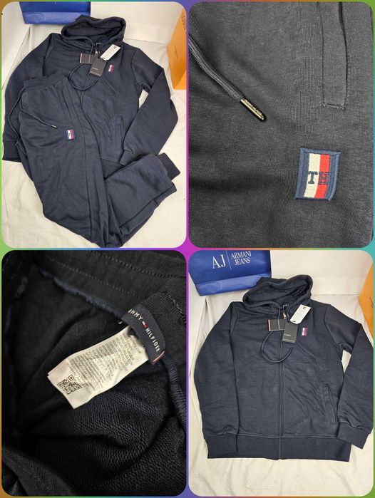 Dres męski Tommy Hilfiger nowość czarny granat hit