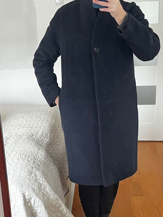 Solar - płaszcz oversize z wełną 36/ S