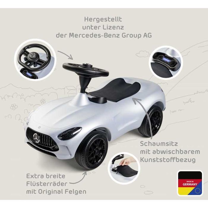 autko BIG Bobby Car Jeździk Mercedes AMG GT