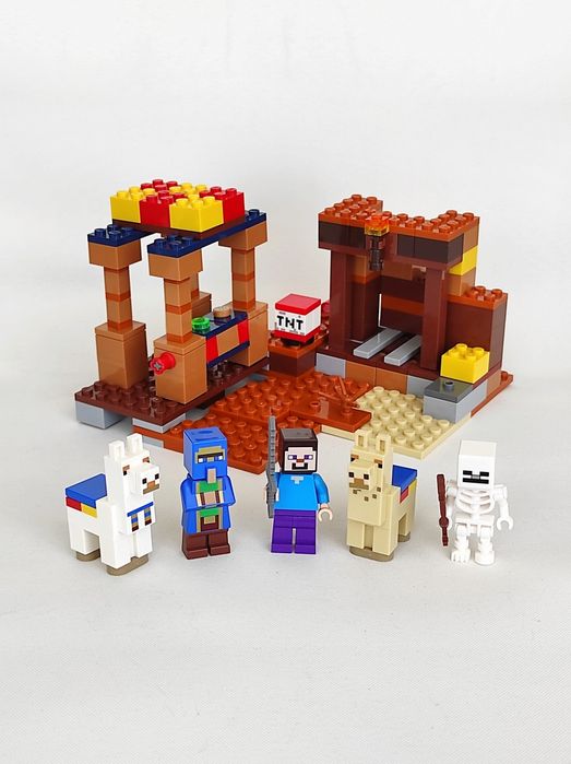 Конструктор Lego Minecraft 21167 Лего Майнкрафт торговый пост